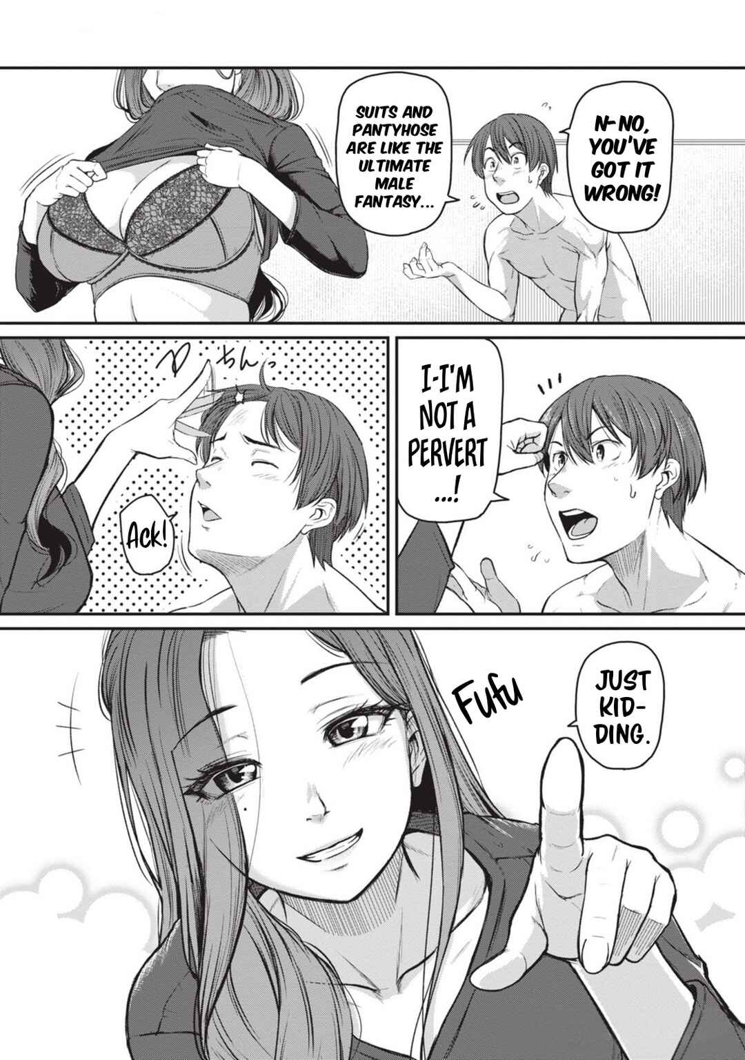 Page 15 Chapter 9 Shigoto Kaeri, Dokushin no Bijin Doushi ni Tanomarete