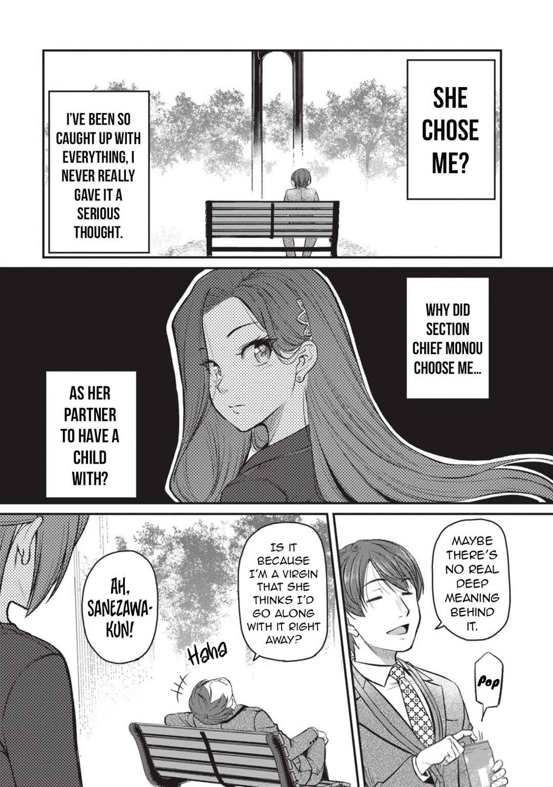 Page 21 Chapter 9 Shigoto Kaeri, Dokushin no Bijin Doushi ni Tanomarete