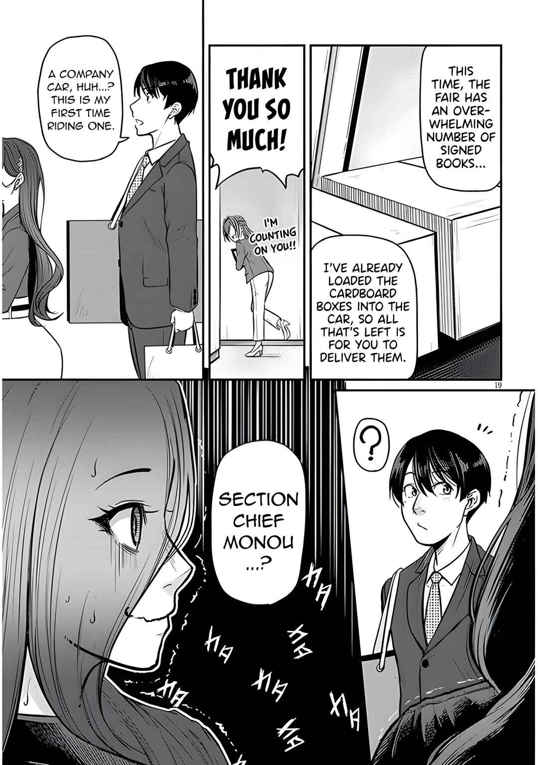 Page 21 Chapter 4 Shigoto Kaeri, Dokushin no Bijin Doushi ni Tanomarete