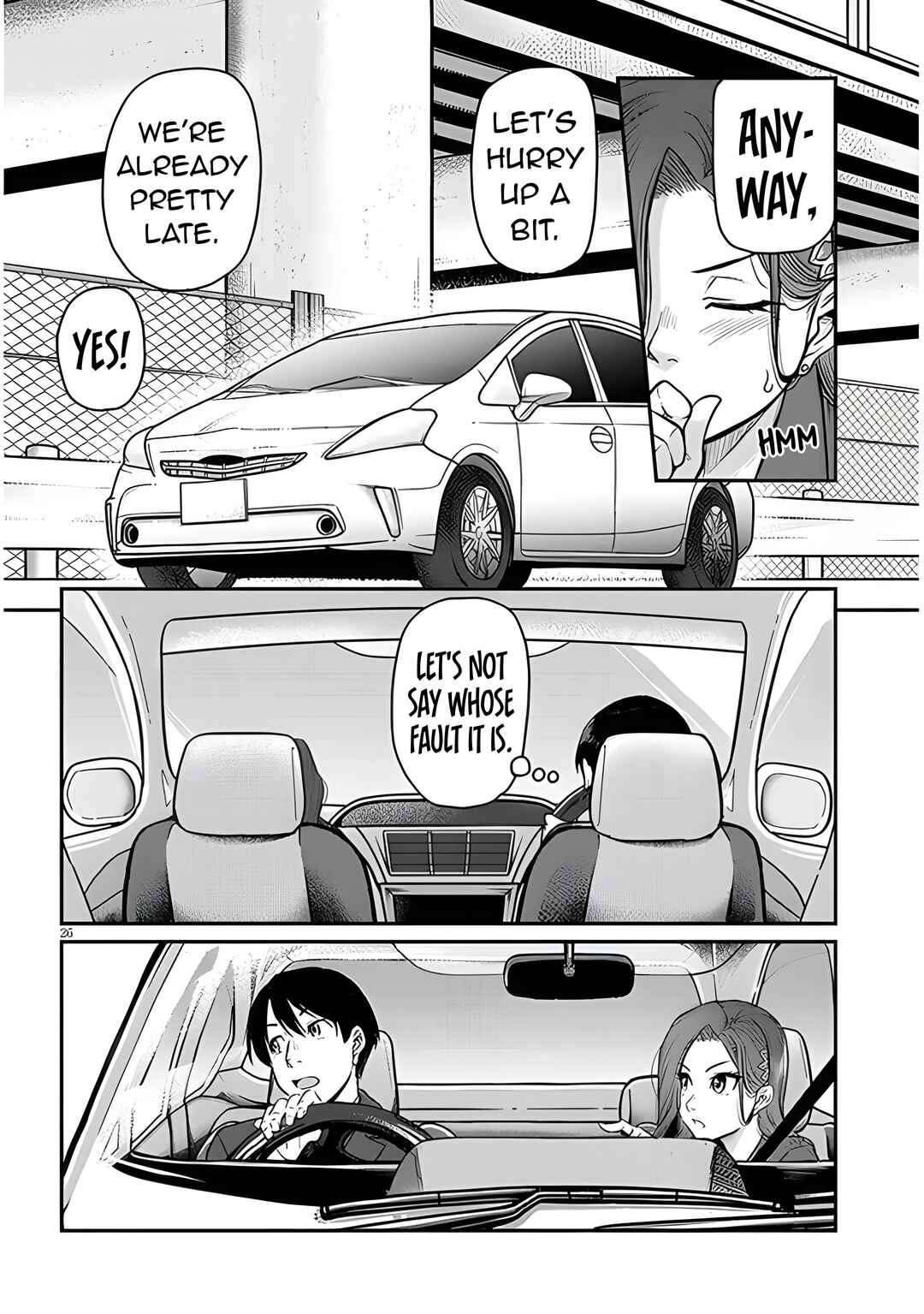 Page 28 Chapter 4 Shigoto Kaeri, Dokushin no Bijin Doushi ni Tanomarete