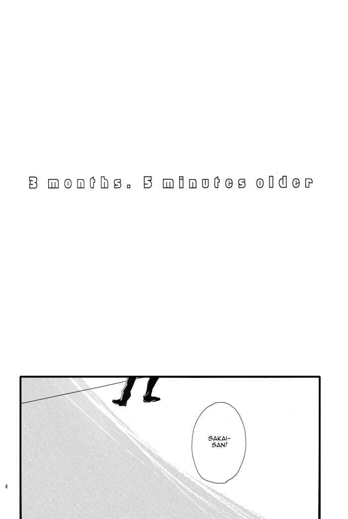Page 3 Chapter Unknown_32c2 Giant Killing - 3 Months, 5 Minutes Older (Doujinshi)