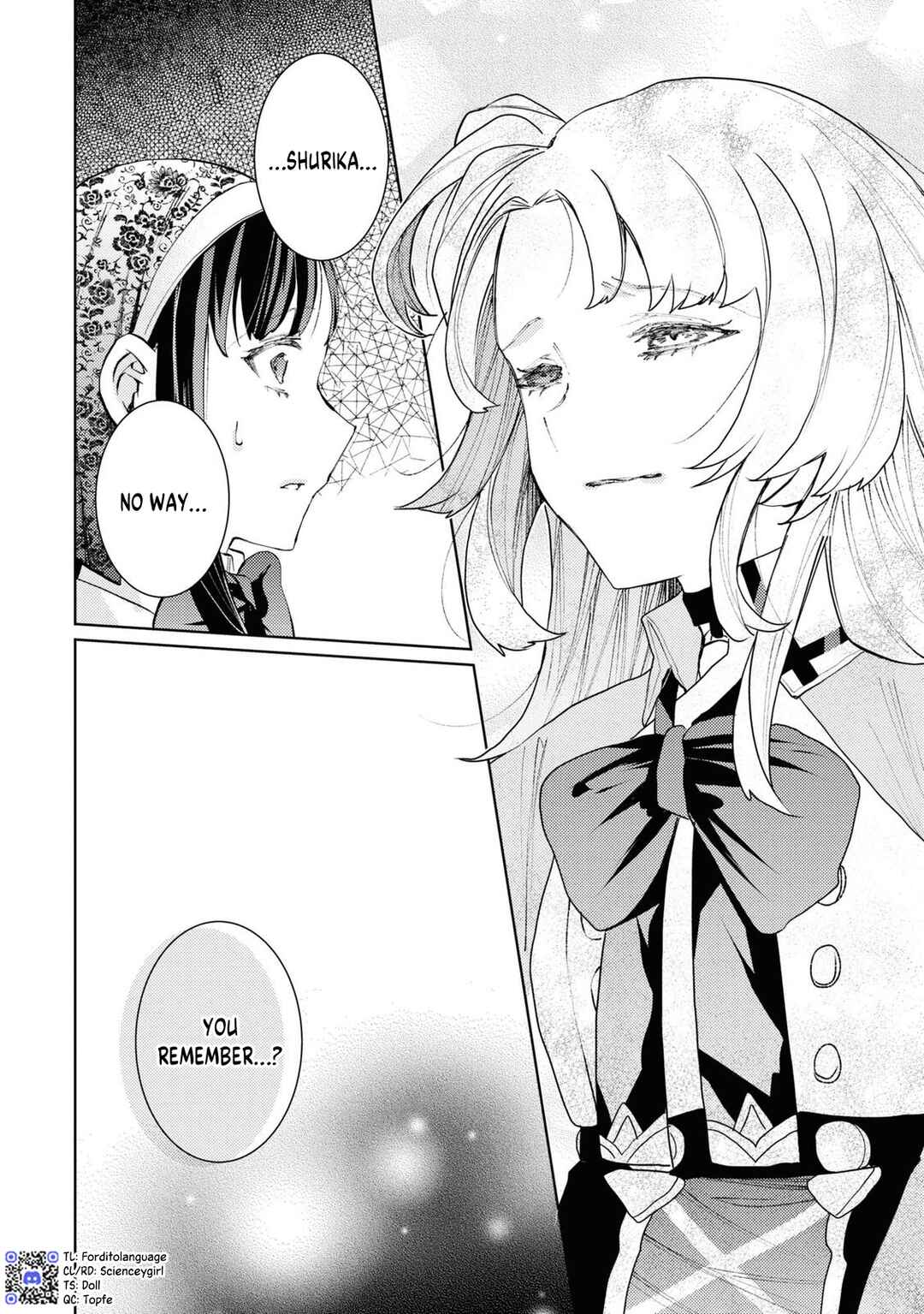 Page 38 Chapter 7 Shikabane Shoujo to Ai ga Omoi Sei-kishi no Toubatsu Gakuen Life