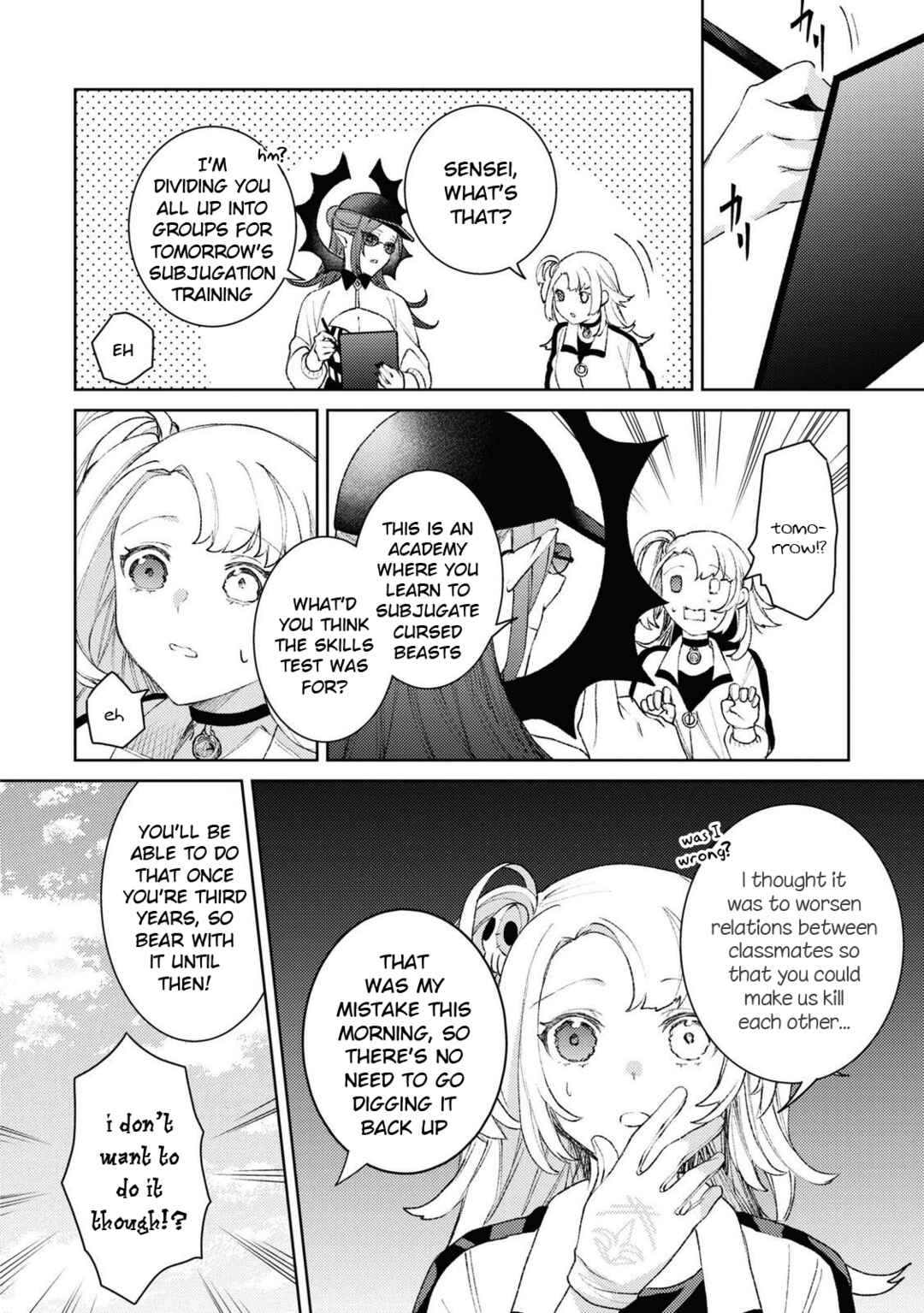 Page 33 Chapter 3 Shikabane Shoujo to Ai ga Omoi Sei-kishi no Toubatsu Gakuen Life