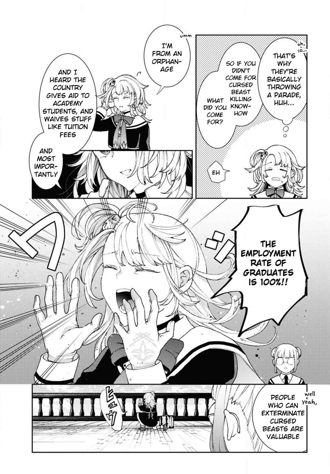 Page 12 Chapter 1 Shikabane Shoujo to Ai ga Omoi Sei-kishi no Toubatsu Gakuen Life