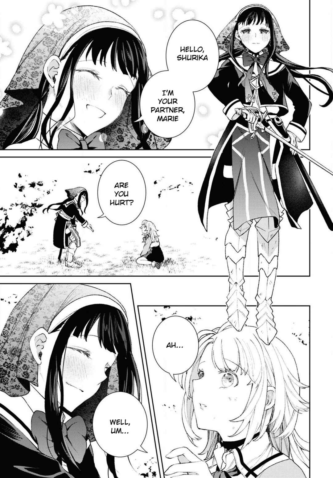 Page 39 Chapter 1 Shikabane Shoujo to Ai ga Omoi Sei-kishi no Toubatsu Gakuen Life
