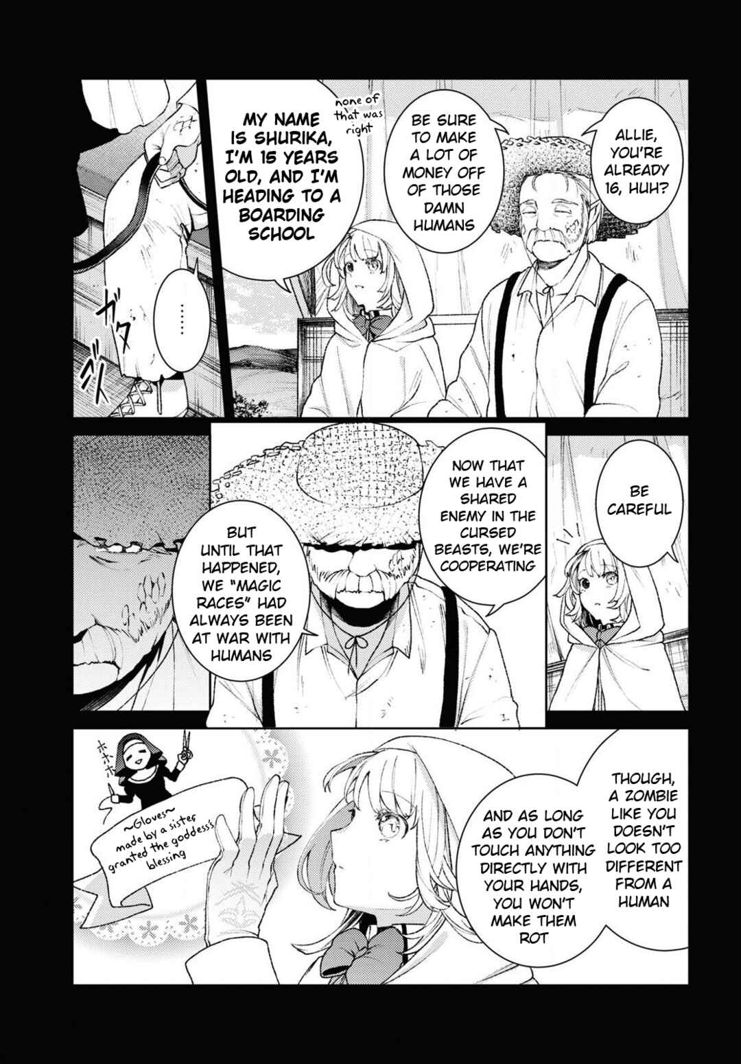Page 5 Chapter 1 Shikabane Shoujo to Ai ga Omoi Sei-kishi no Toubatsu Gakuen Life