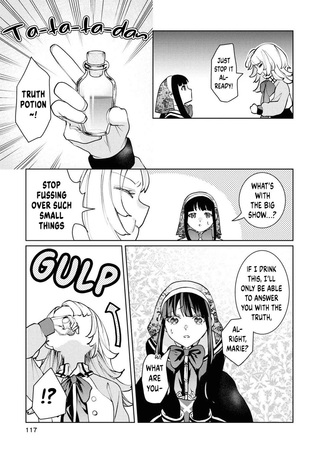 Page 13 Chapter 8 Shikabane Shoujo to Ai ga Omoi Sei-kishi no Toubatsu Gakuen Life