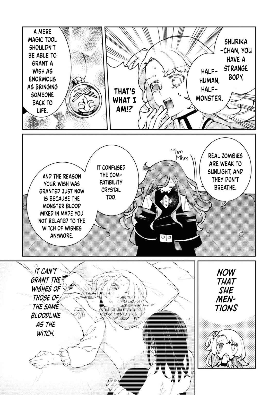 Page 23 Chapter 8 Shikabane Shoujo to Ai ga Omoi Sei-kishi no Toubatsu Gakuen Life