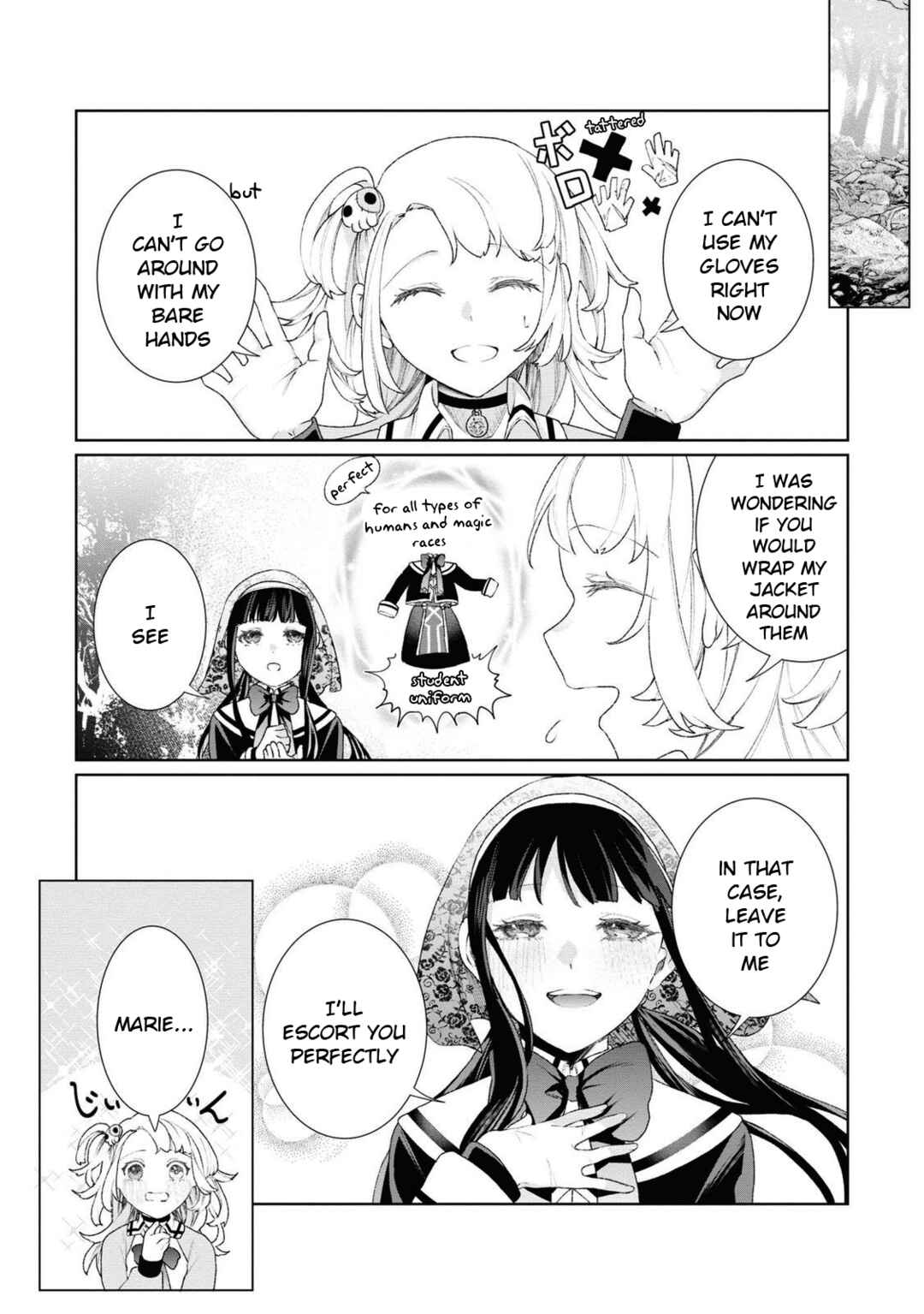 Page 4 Chapter 2 Shikabane Shoujo to Ai ga Omoi Sei-kishi no Toubatsu Gakuen Life