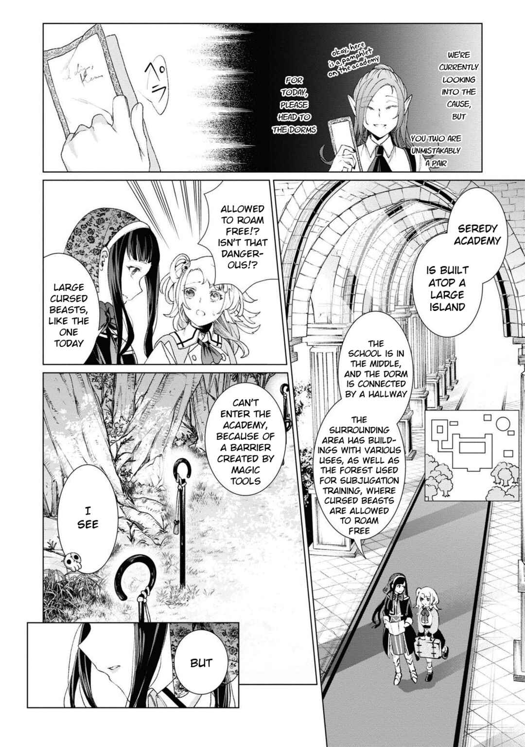 Page 8 Chapter 2 Shikabane Shoujo to Ai ga Omoi Sei-kishi no Toubatsu Gakuen Life