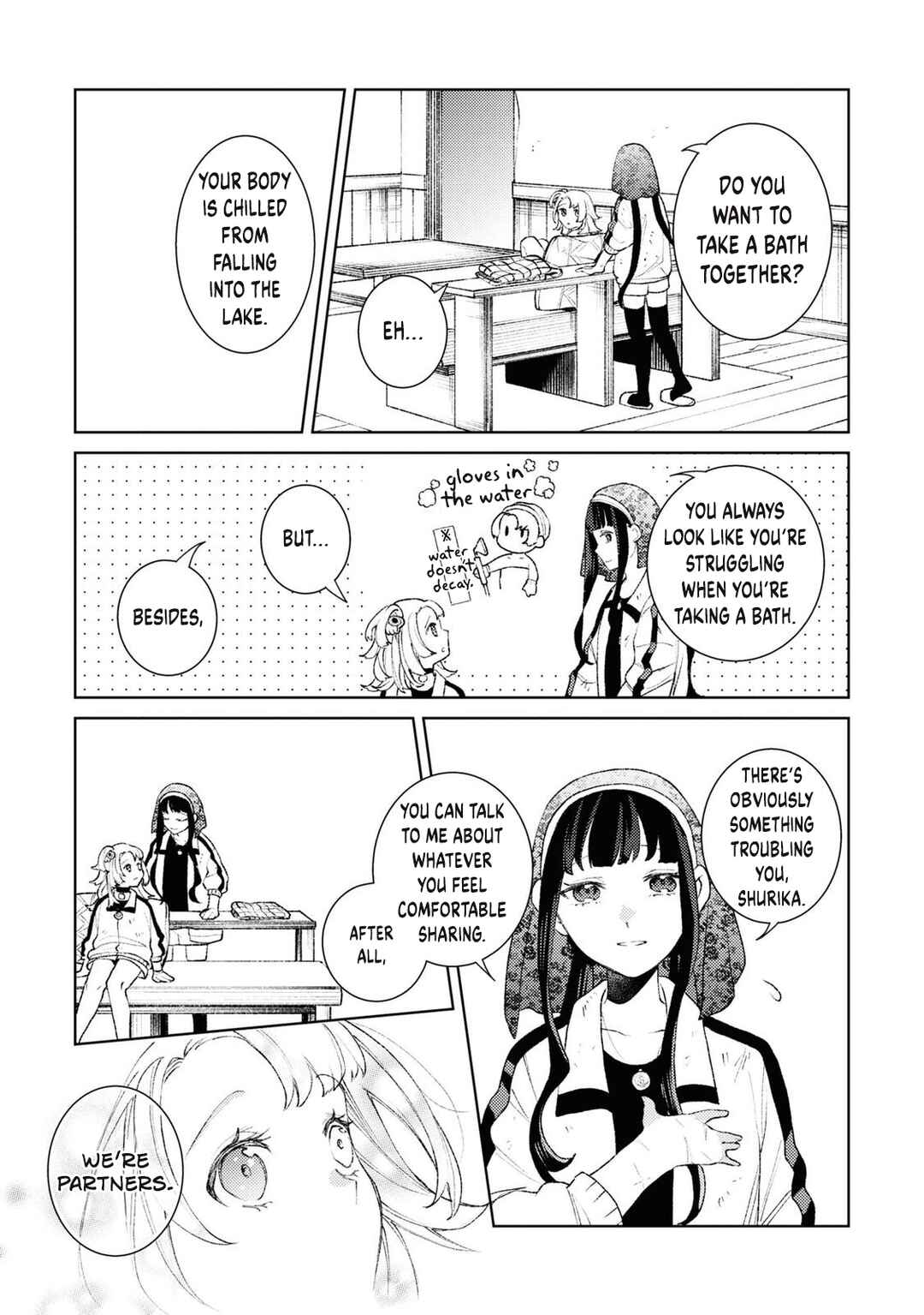 Page 15 Chapter 5 Shikabane Shoujo to Ai ga Omoi Sei-kishi no Toubatsu Gakuen Life