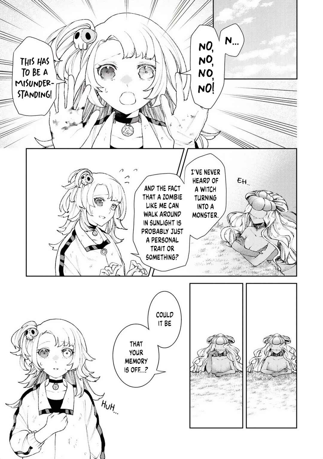 Page 3 Chapter 5 Shikabane Shoujo to Ai ga Omoi Sei-kishi no Toubatsu Gakuen Life