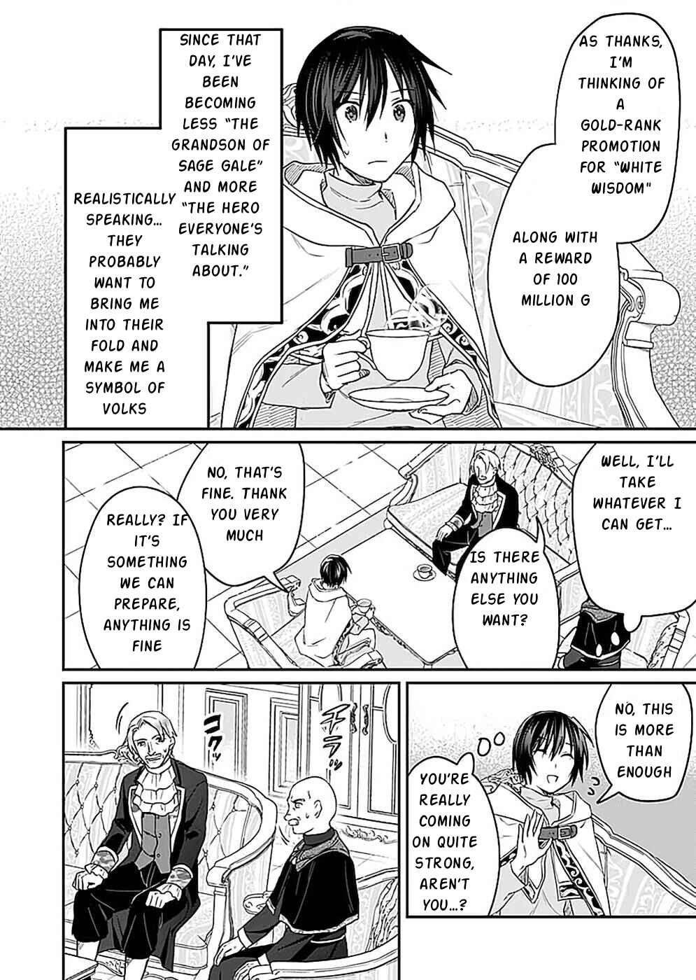 Page 33 Chapter 21 Shiro no Necromancer ~Shiryou Ou e no Michi~