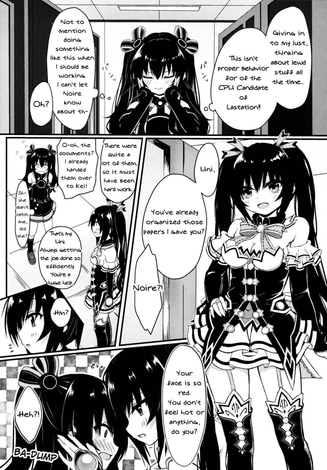 Page 6 Chapter Unknown_f578 Hyperdimension Neptunia - Uni-chan wa Onanie ga Yamerarenai (Doujinshi)