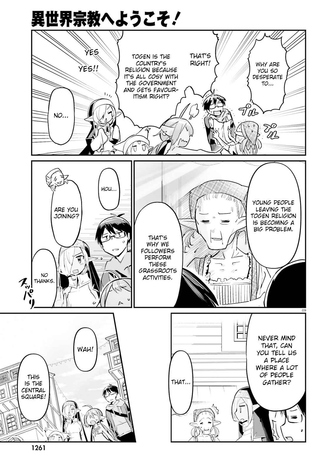 Page 9 Chapter 13 Isekai Shuukyou e Youkoso!