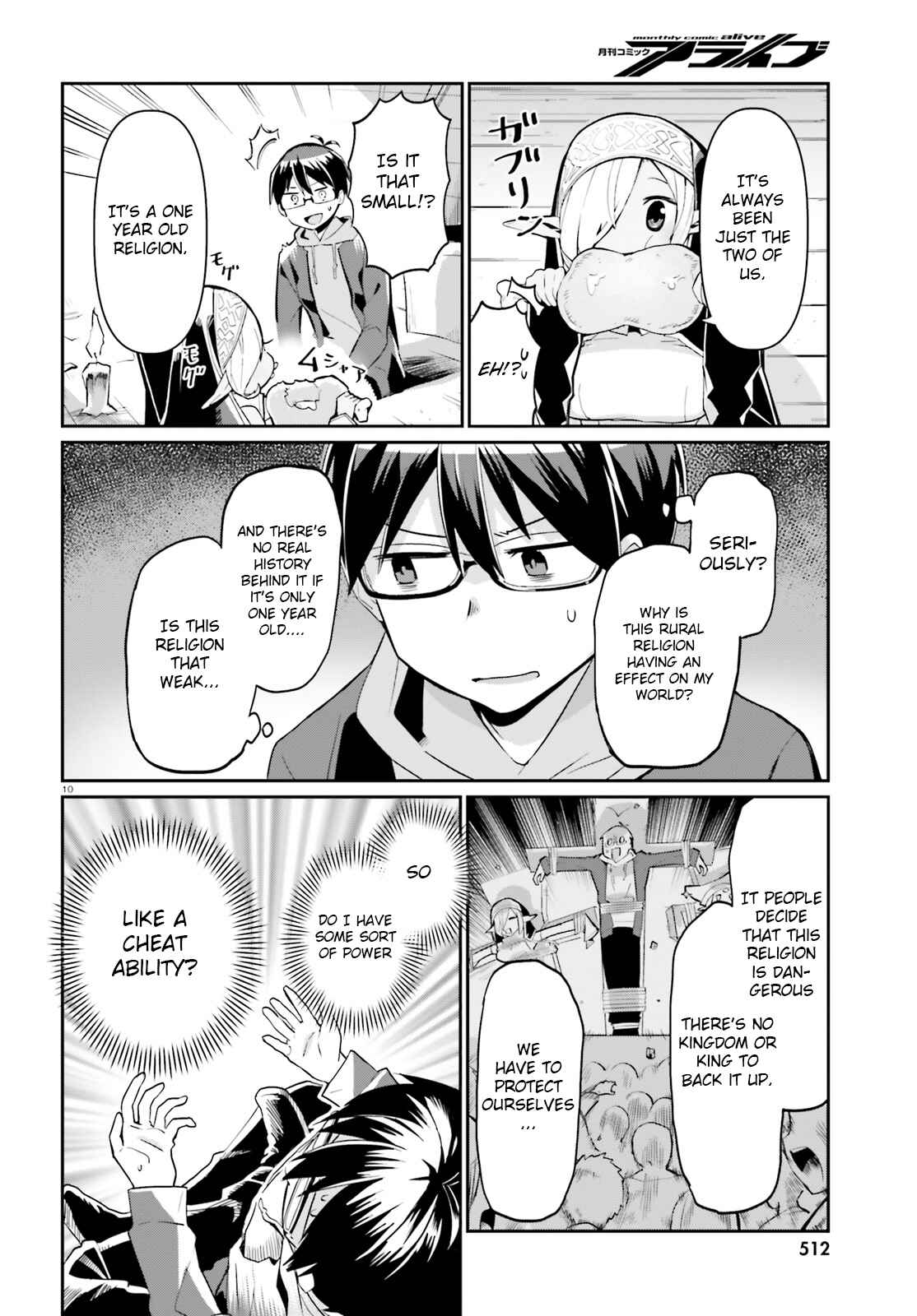 Page 10 Chapter 4 Isekai Shuukyou e Youkoso!