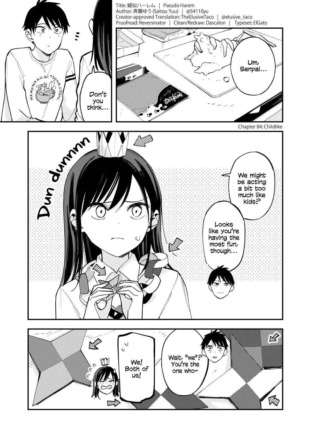 Page 1 Chapter 84 Pseudo Harem
