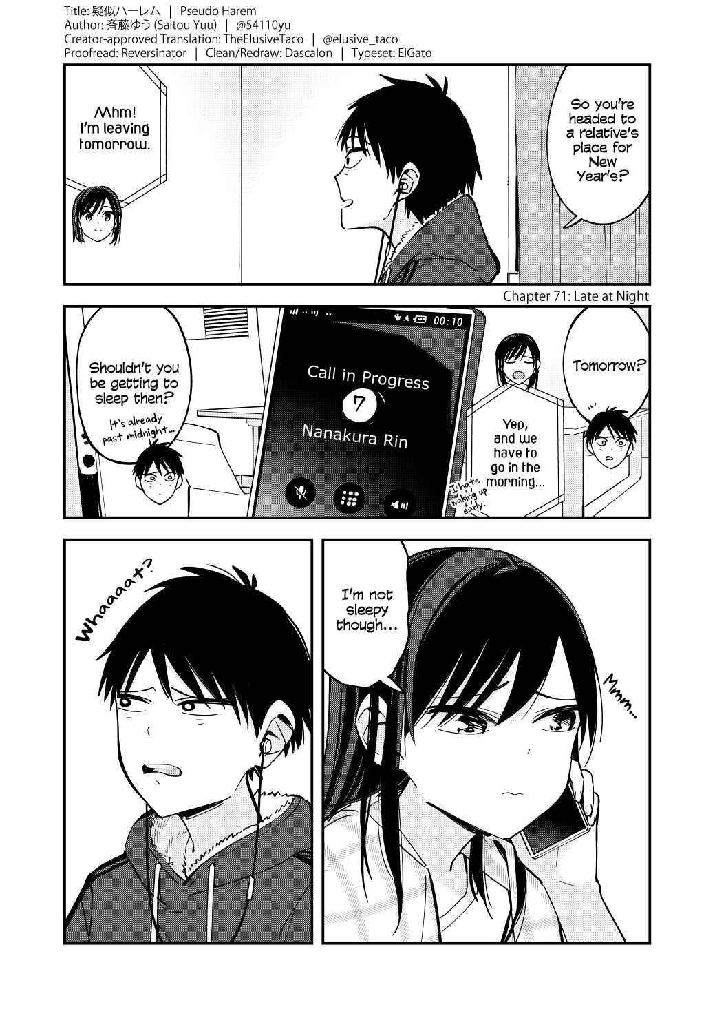Page 1 Chapter 71 Pseudo Harem