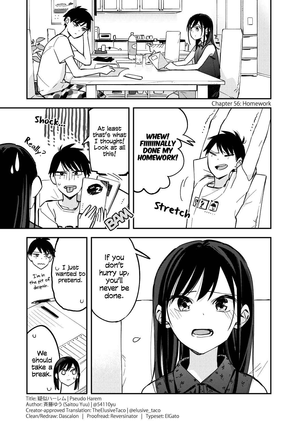 Page 1 Chapter 56 Pseudo Harem