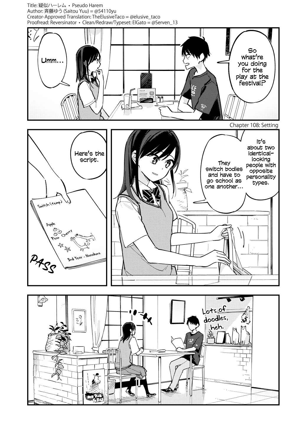 Page 1 Chapter 107 Pseudo Harem