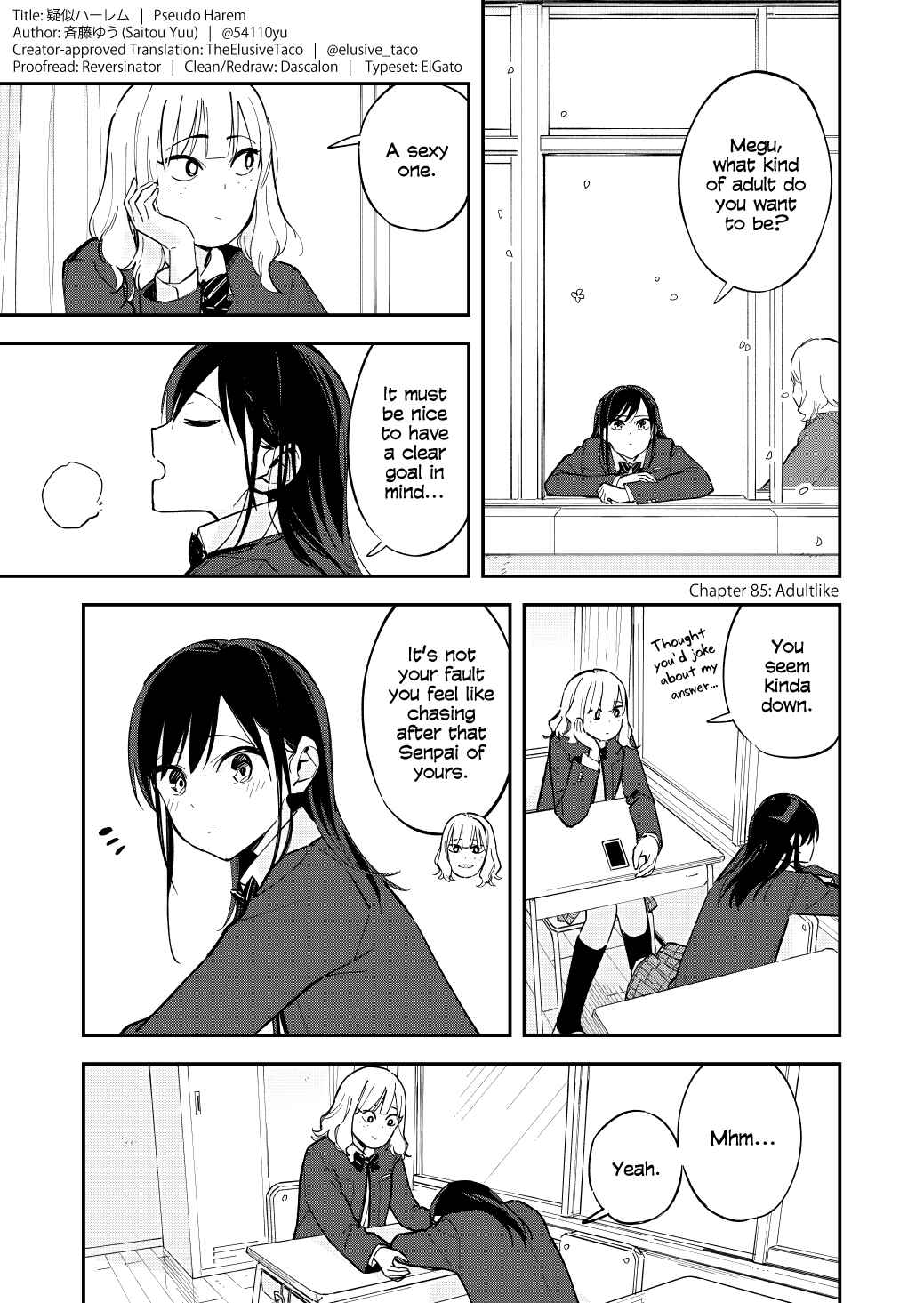 Page 1 Chapter 85 Pseudo Harem