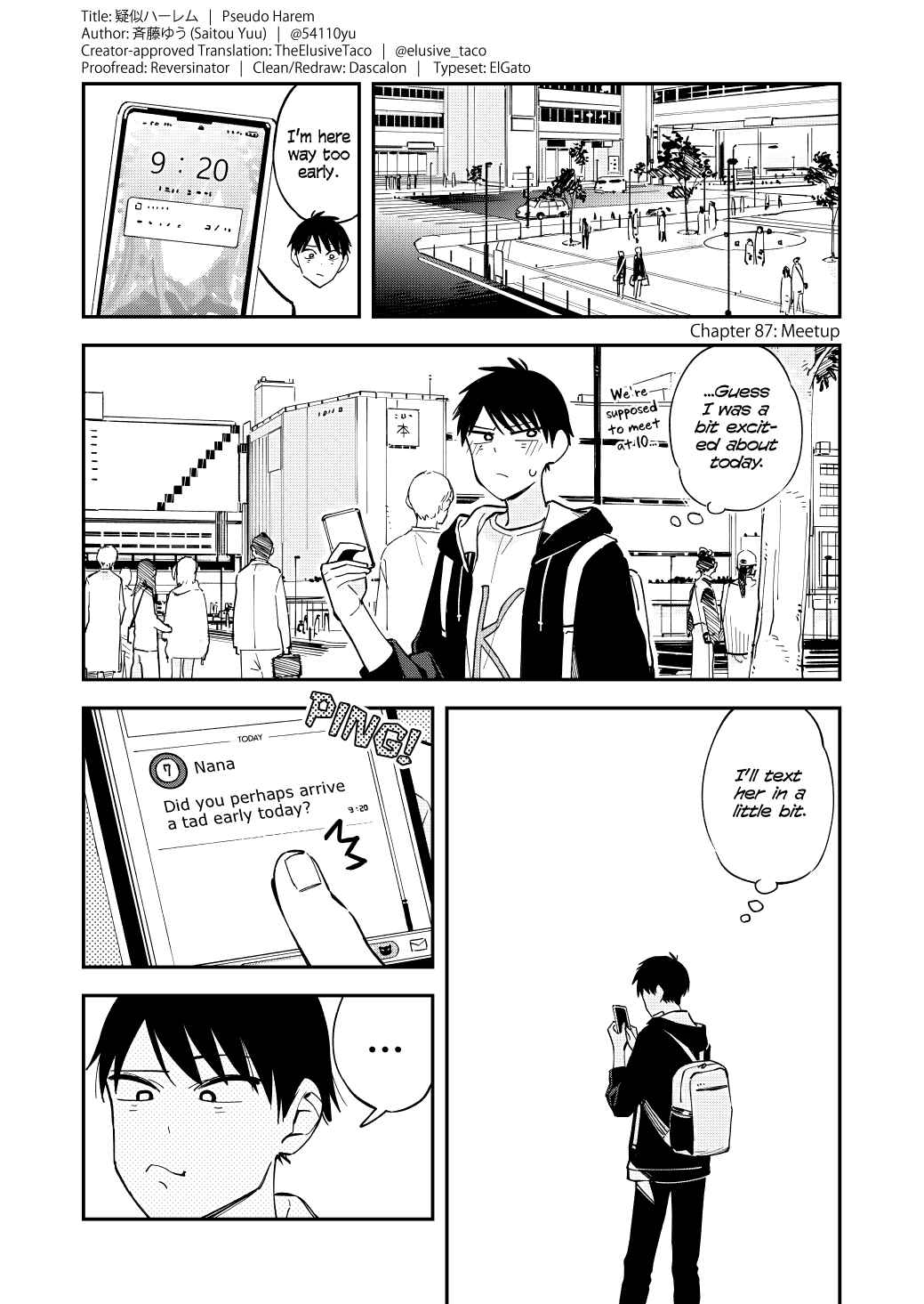 Page 1 Chapter 87 Pseudo Harem