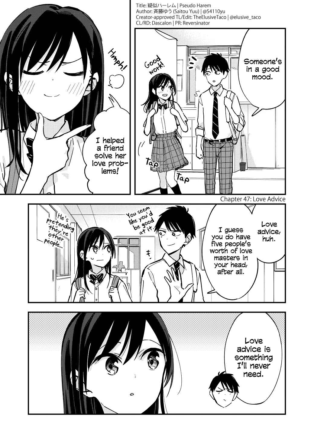 Page 1 Chapter 47 Pseudo Harem