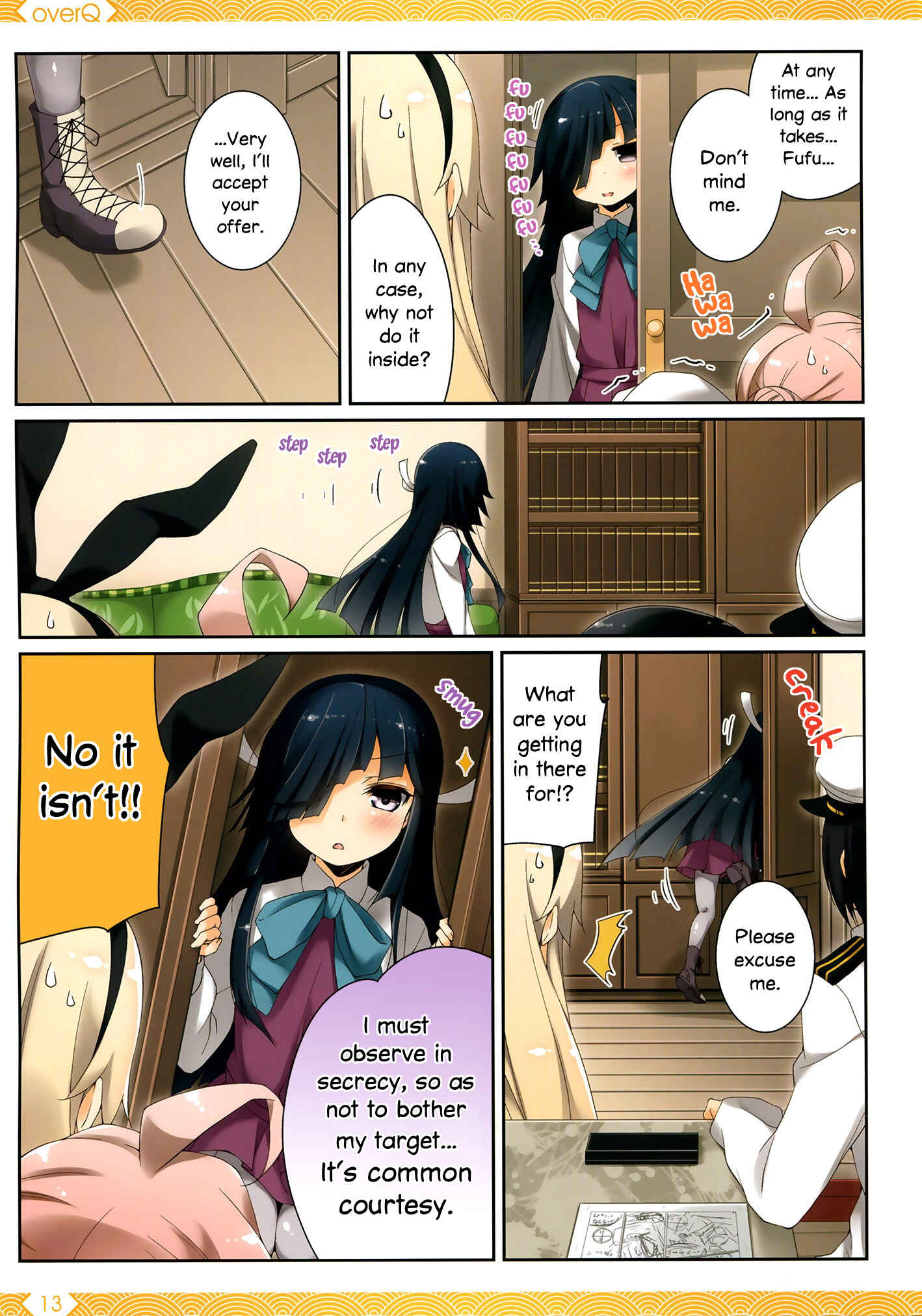 Page 12 Chapter 5 Kantai Collection -KanColle- over Quantum Mechanics Rainbow (Doujinshi)
