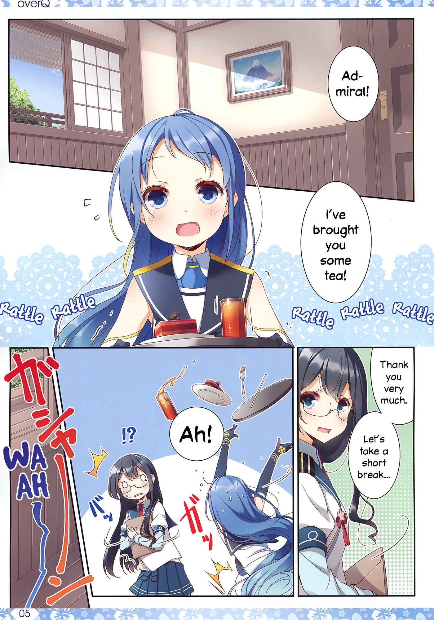 Page 4 Chapter 21 Kantai Collection -KanColle- over Quantum Mechanics Rainbow (Doujinshi)