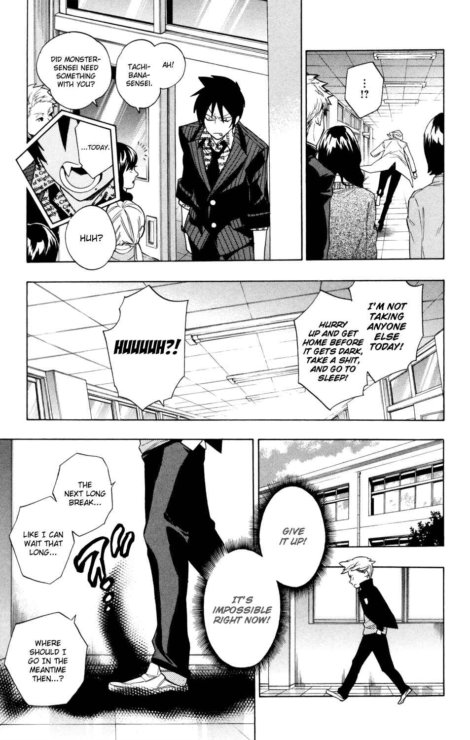 Page 9 Chapter 63 Hokenshitsu no Shinigami