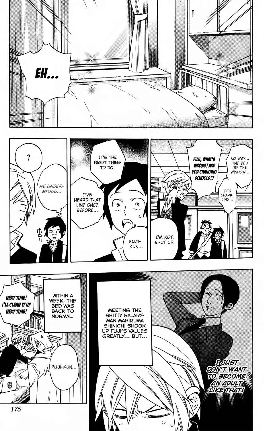 Page 19 Chapter 60 Hokenshitsu no Shinigami