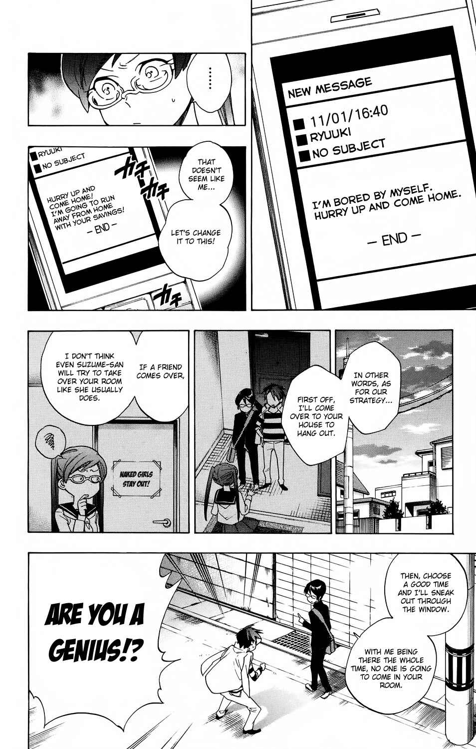 Page 10 Chapter 57 Hokenshitsu no Shinigami