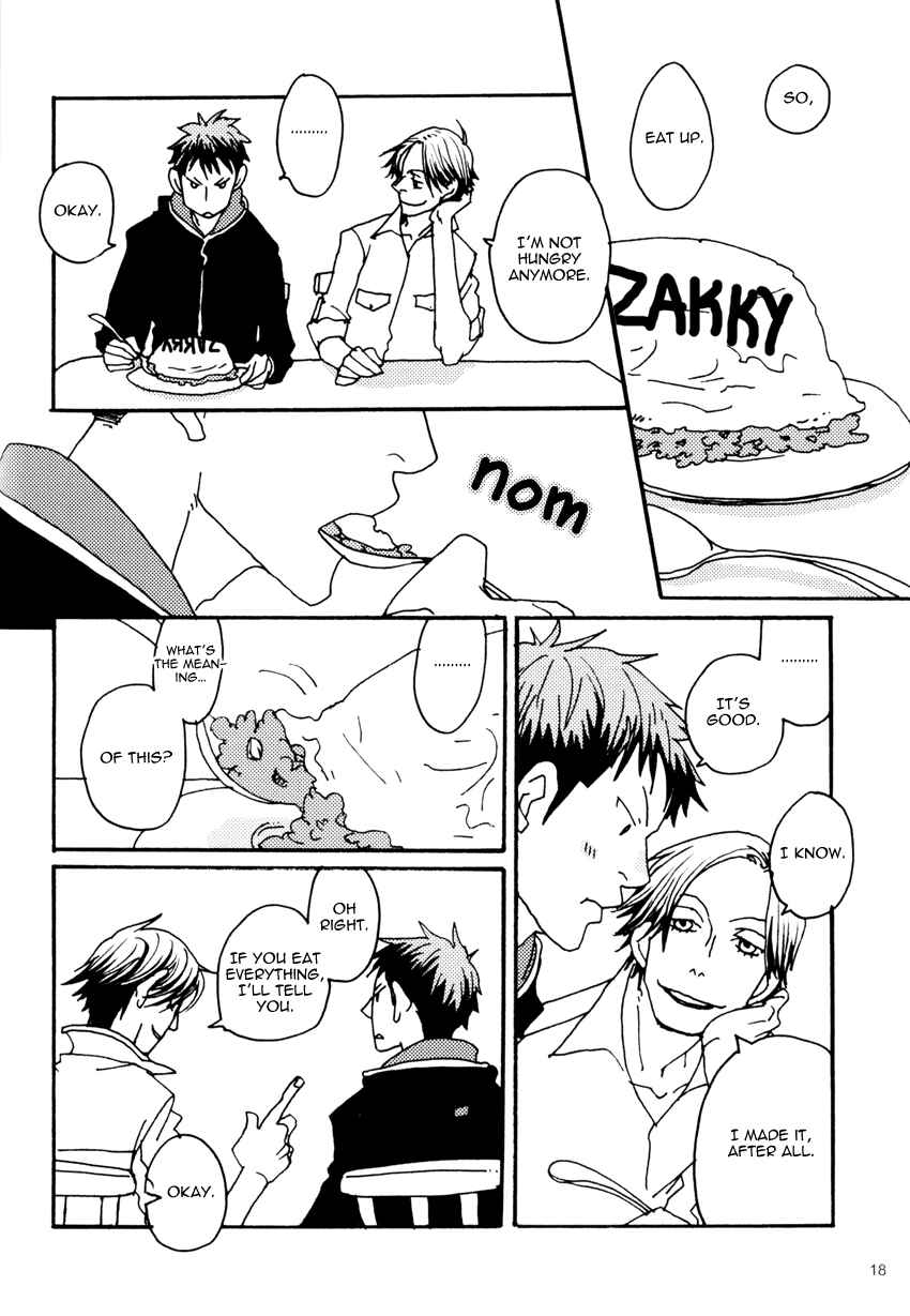 Page 17 Chapter Unknown_bda9 Giant Killing - Akasaki-shis Secret (Doujinshi)