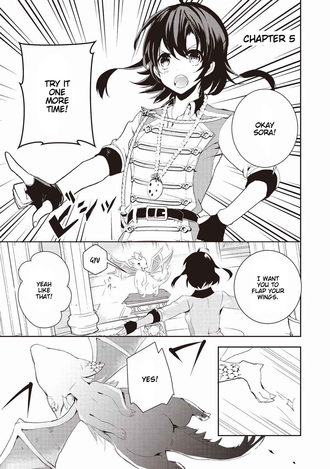 Page 1 Chapter 5 Akachan Ryuu no Osewagakari ni Ninmei Saremashita