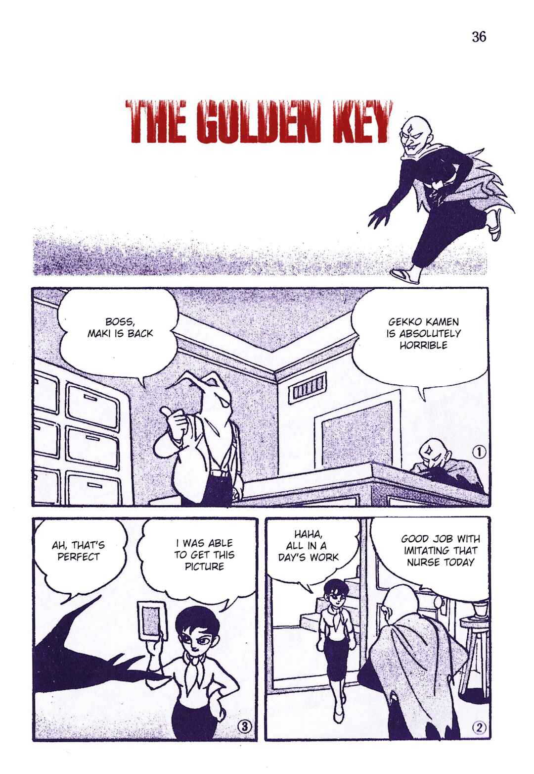 Page 1 Chapter 4 Moonlight Mask (KUWATA Jiro)