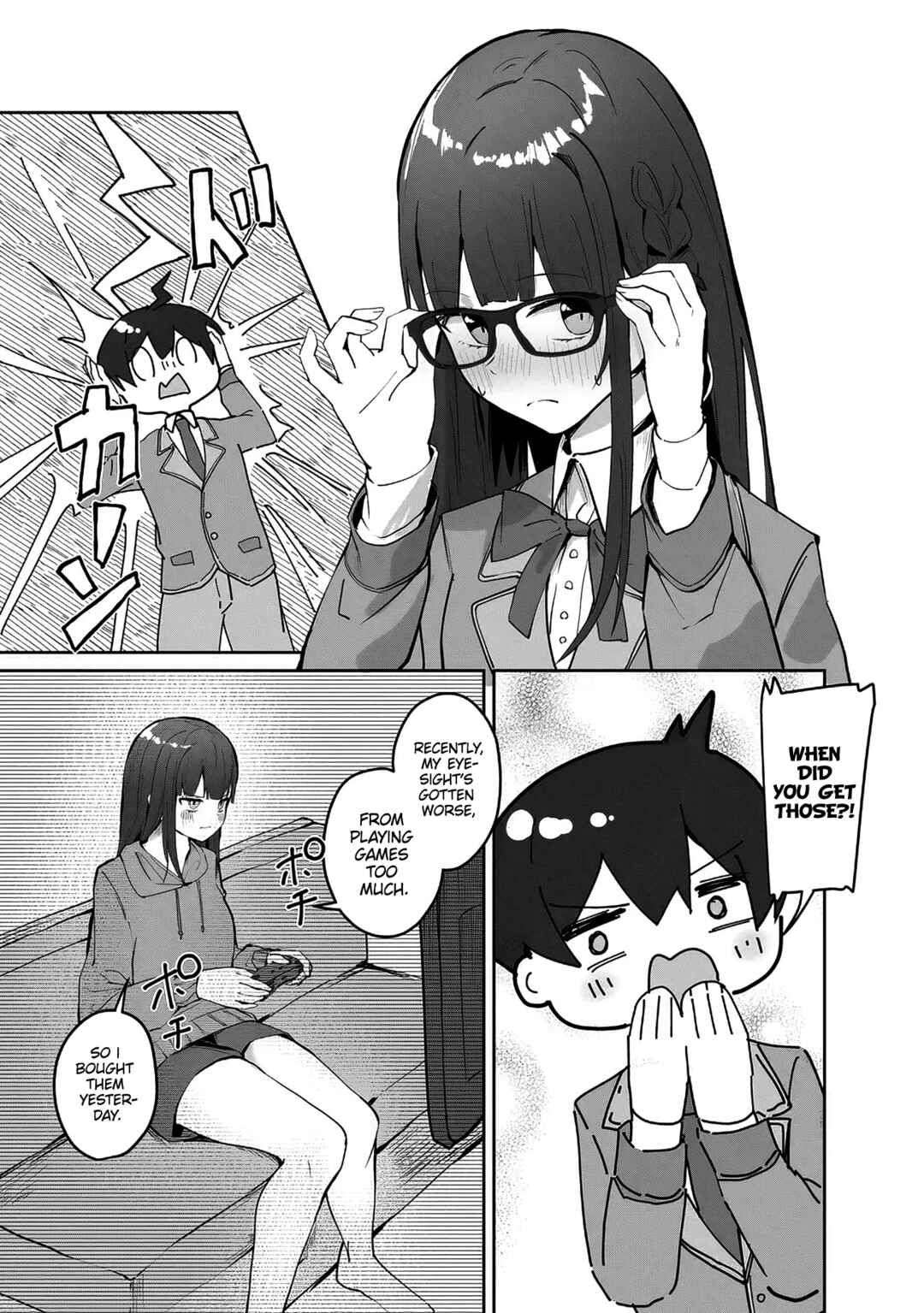 Page 4 Chapter 7.1 Tobioriru Chokuzen no Doukyuusei ni Sekkusu Shiyou! to Teianshite Mita.