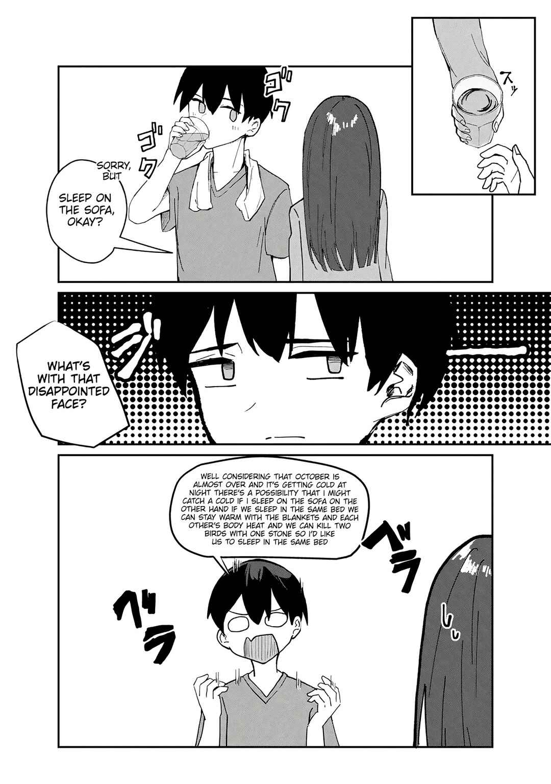 Page 10 Chapter 3.1 Tobioriru Chokuzen no Doukyuusei ni Sekkusu Shiyou! to Teianshite Mita.
