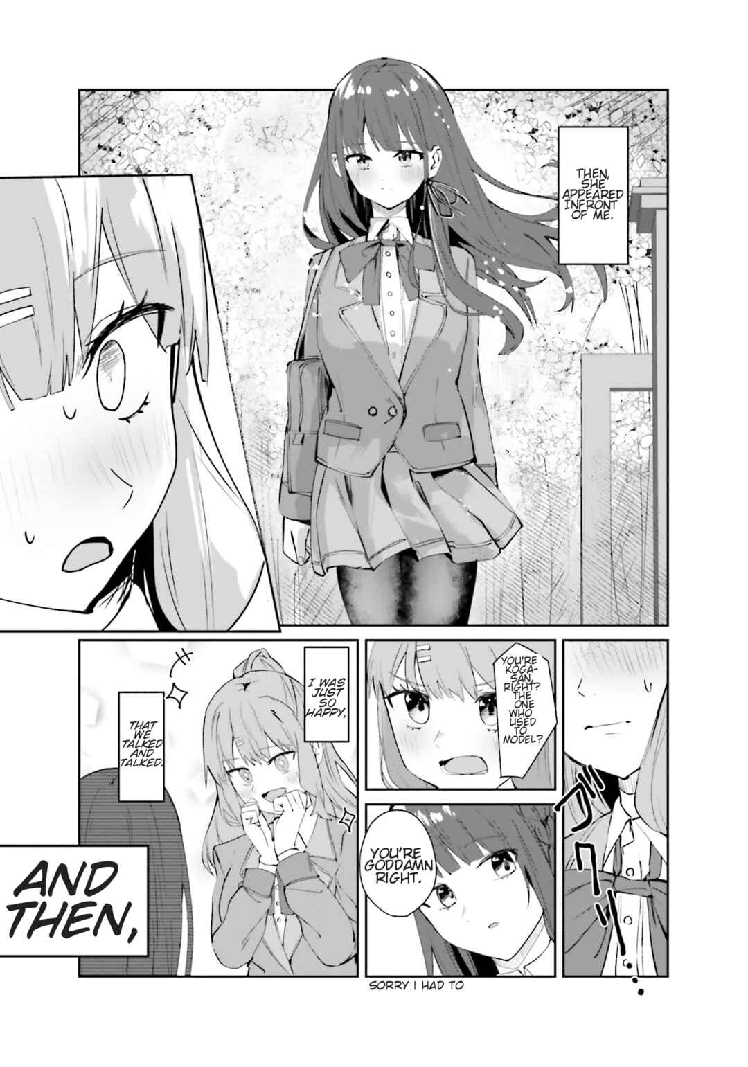 Page 15 Chapter 9.1 Tobioriru Chokuzen no Doukyuusei ni Sekkusu Shiyou! to Teianshite Mita.
