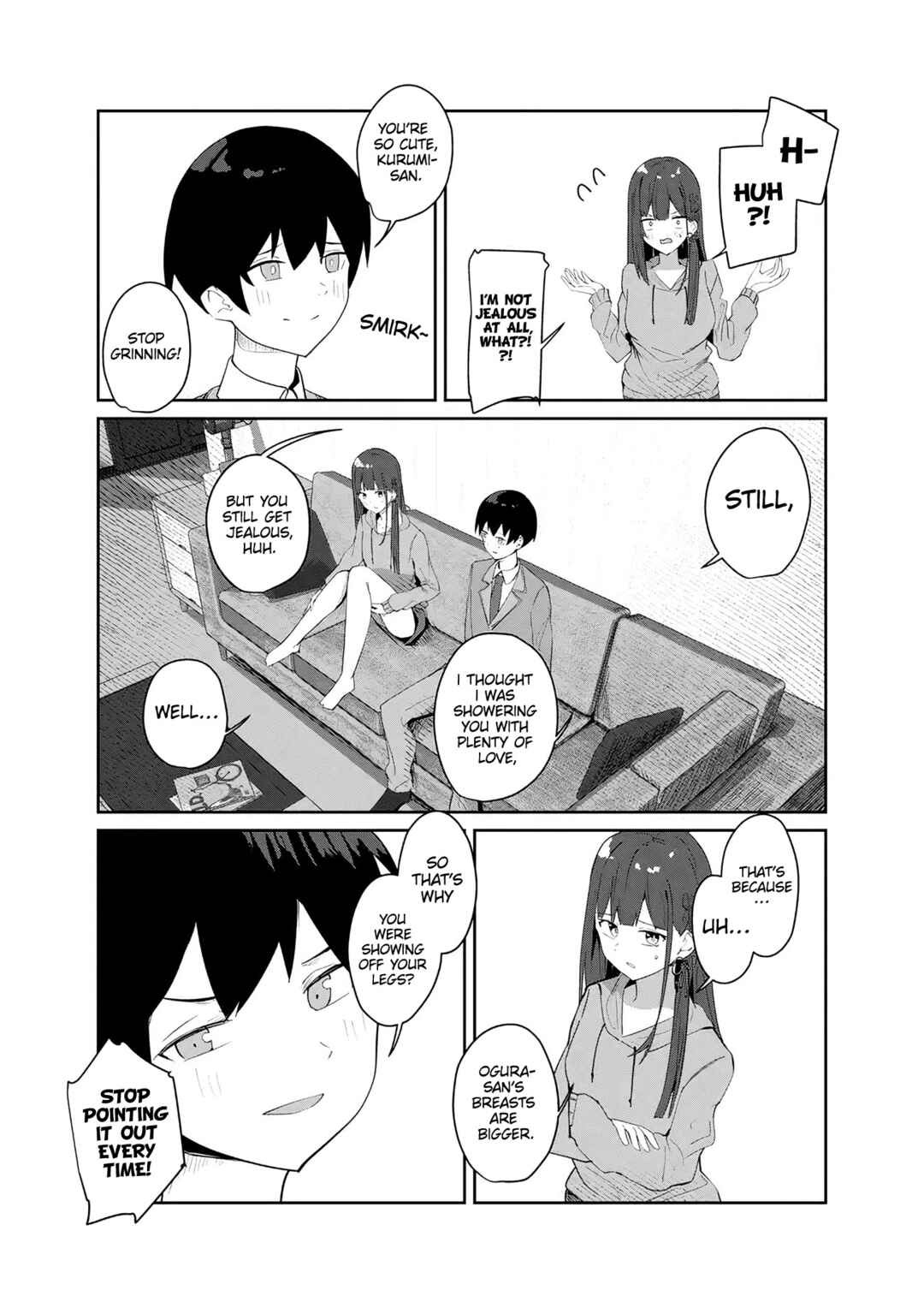 Page 14 Chapter 6.2 Tobioriru Chokuzen no Doukyuusei ni Sekkusu Shiyou! to Teianshite Mita.