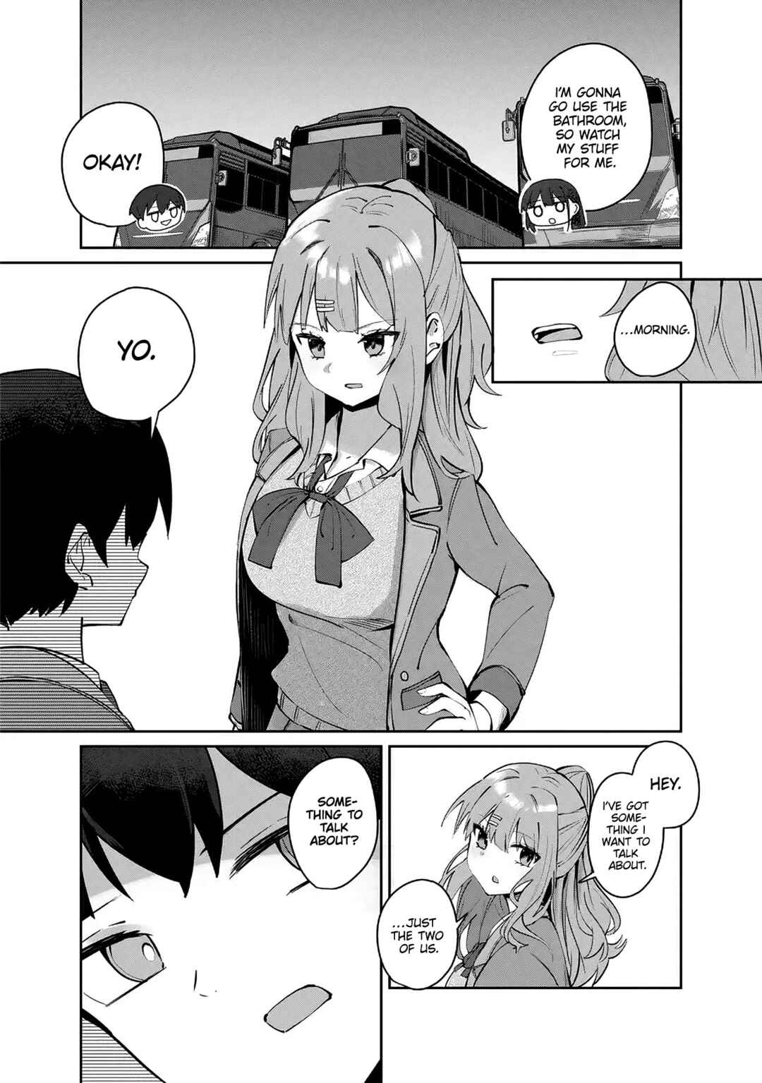 Page 3 Chapter 8.1 Tobioriru Chokuzen no Doukyuusei ni Sekkusu Shiyou! to Teianshite Mita.