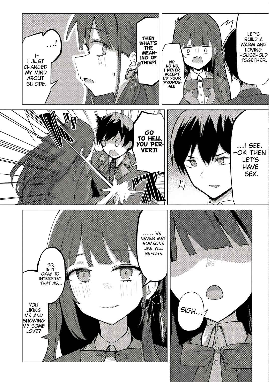 Page 12 Chapter 1 Tobioriru Chokuzen no Doukyuusei ni Sekkusu Shiyou! to Teianshite Mita.