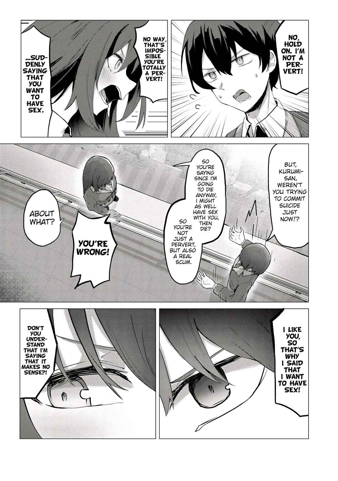 Page 6 Chapter 1 Tobioriru Chokuzen no Doukyuusei ni Sekkusu Shiyou! to Teianshite Mita.
