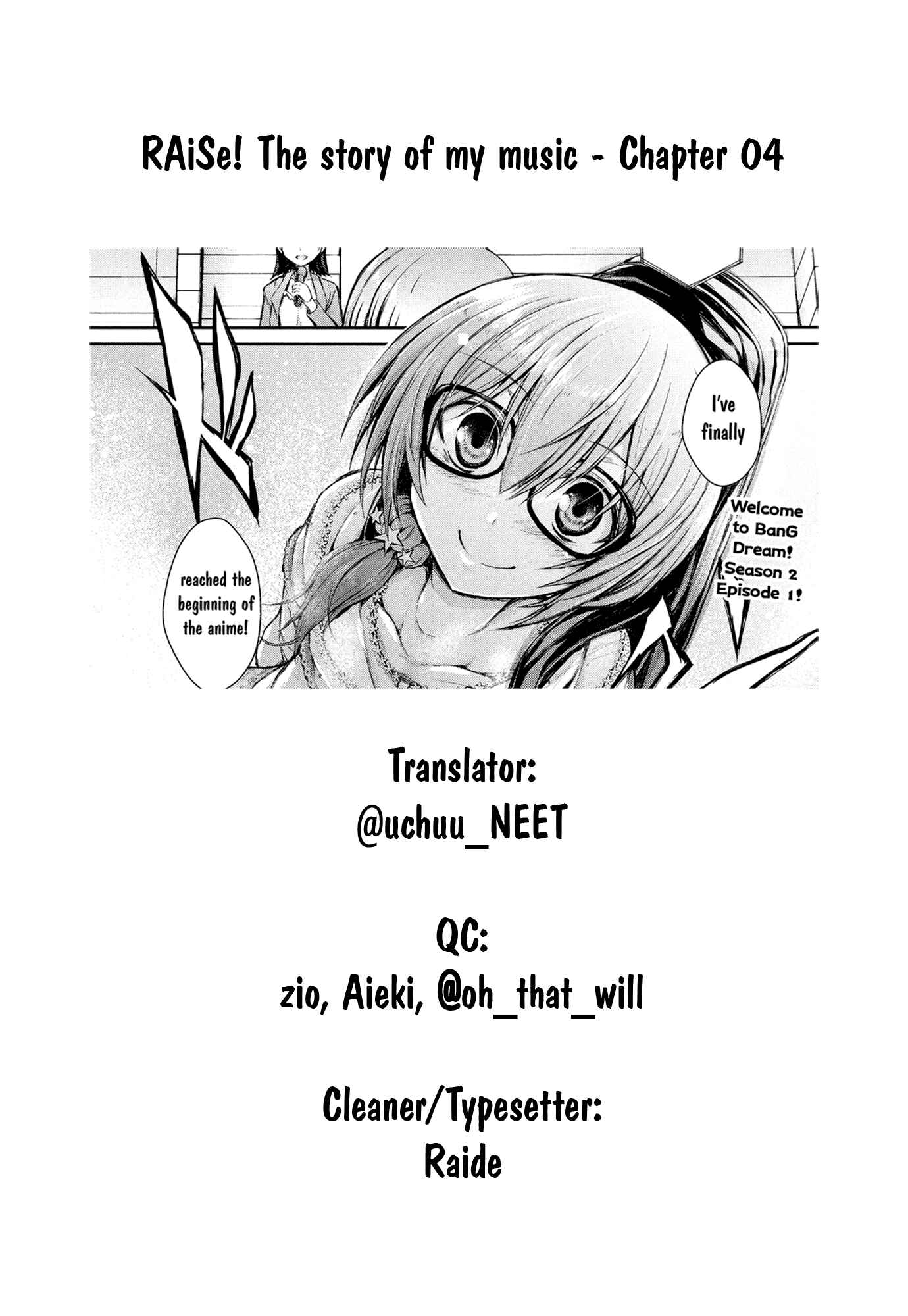 Page 15 Chapter 4 BanG Dream! - RAiSe! The Story of my Music