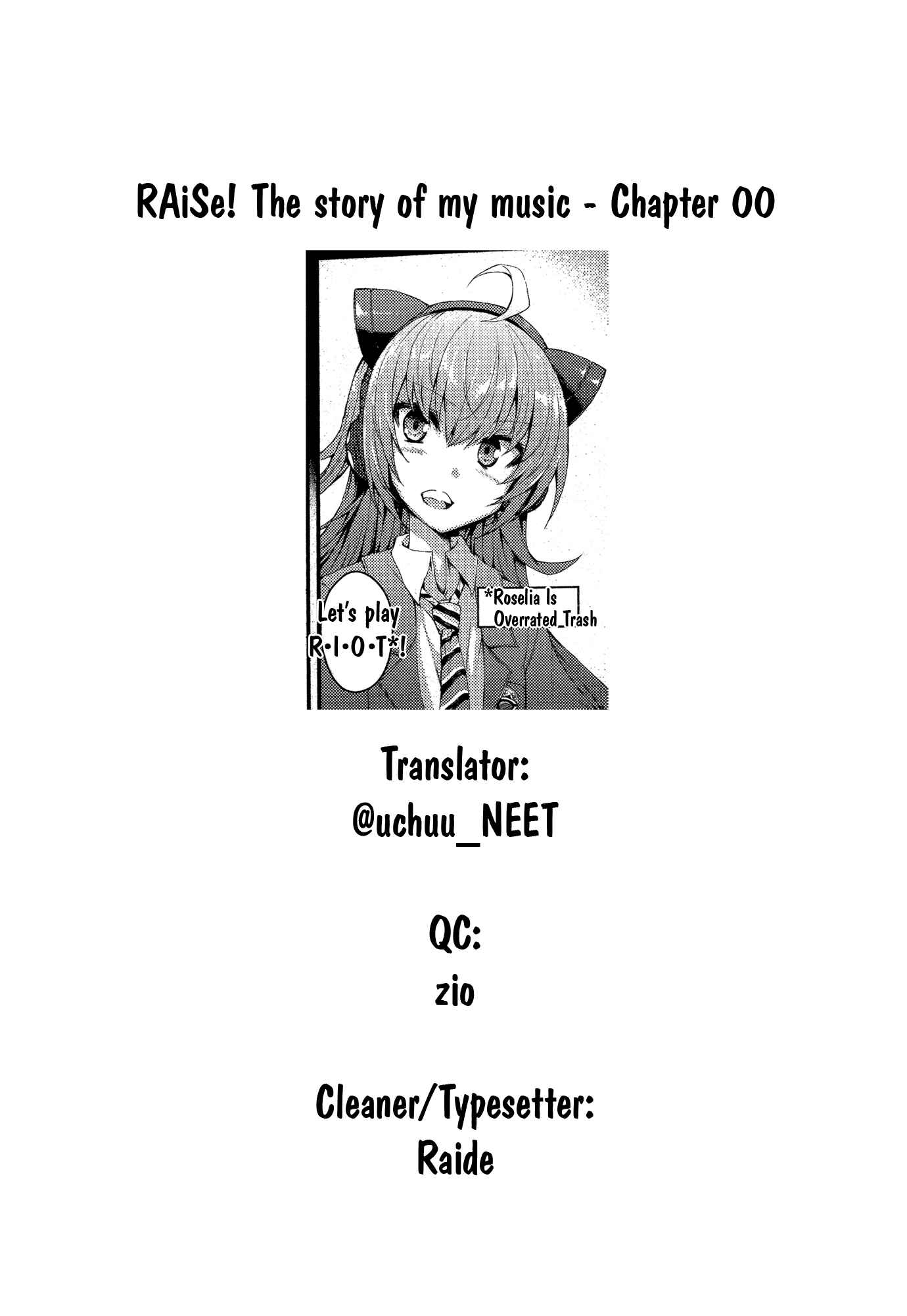 Page 6 Chapter 0 BanG Dream! - RAiSe! The Story of my Music
