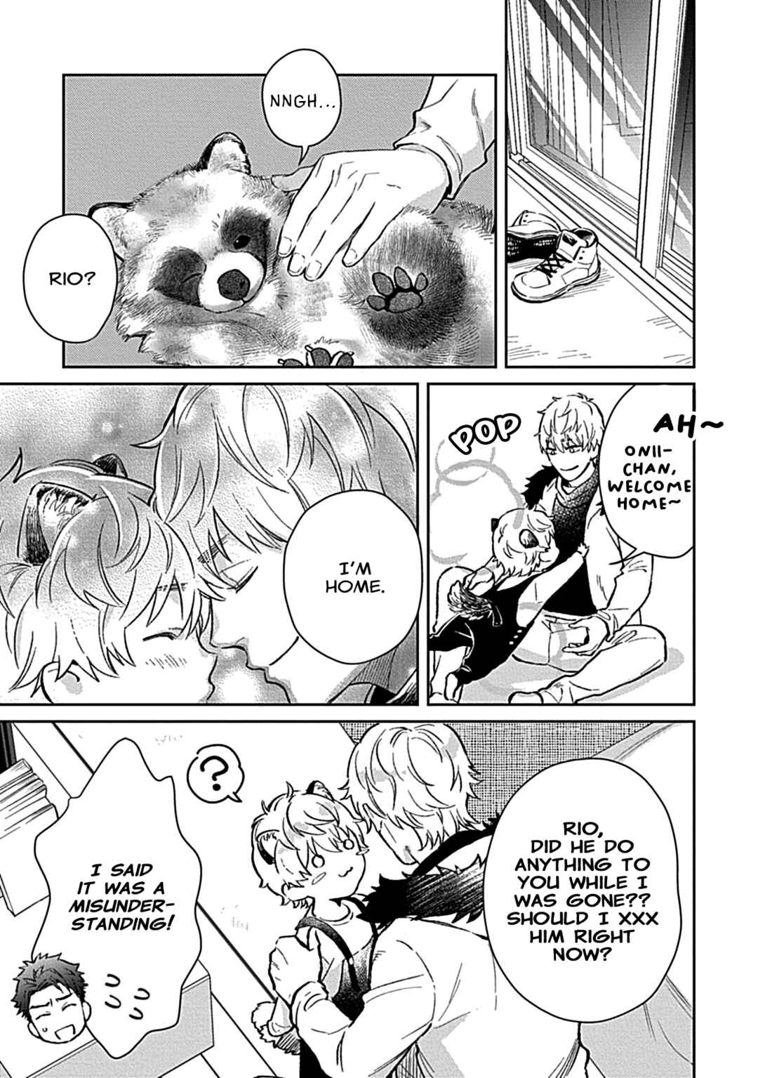 Page 16 Chapter 2 Sweet Home Mofumofu Tanuki Kyoudai to Kazoku ni Narimasu