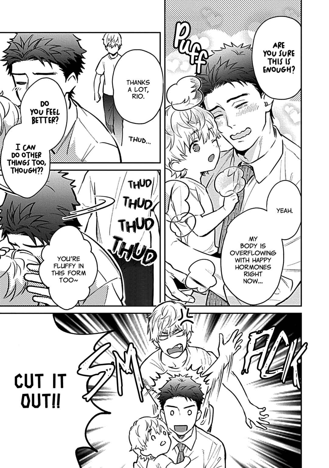 Page 13 Chapter 4 Sweet Home Mofumofu Tanuki Kyoudai to Kazoku ni Narimasu