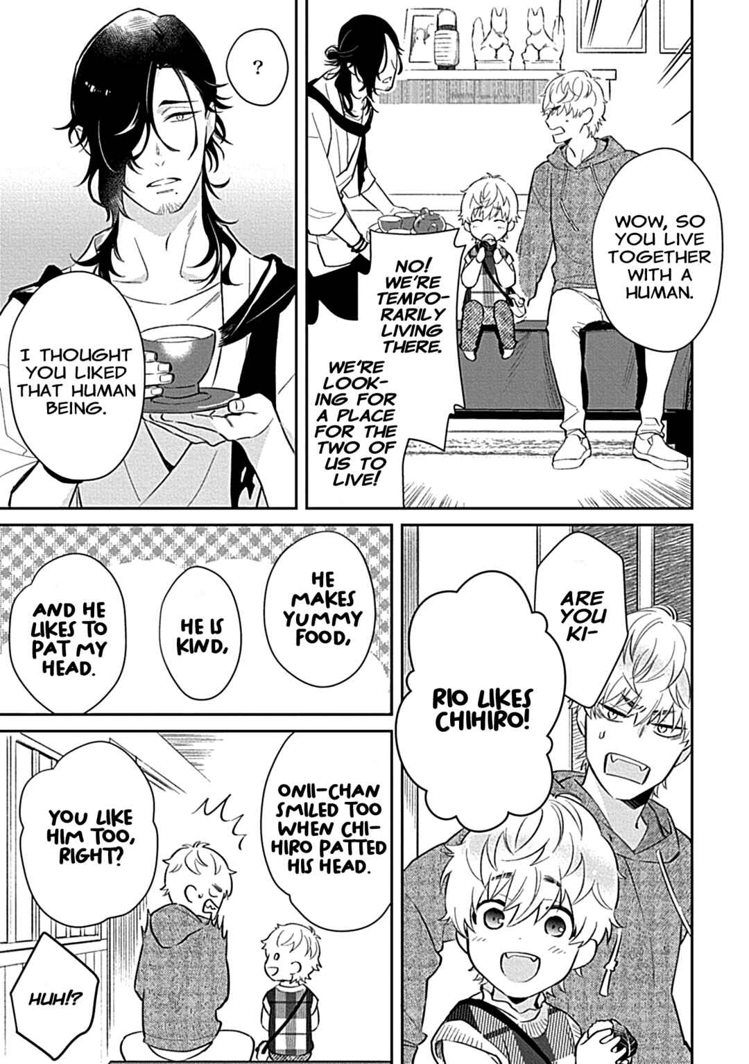 Page 19 Chapter 3 Sweet Home Mofumofu Tanuki Kyoudai to Kazoku ni Narimasu
