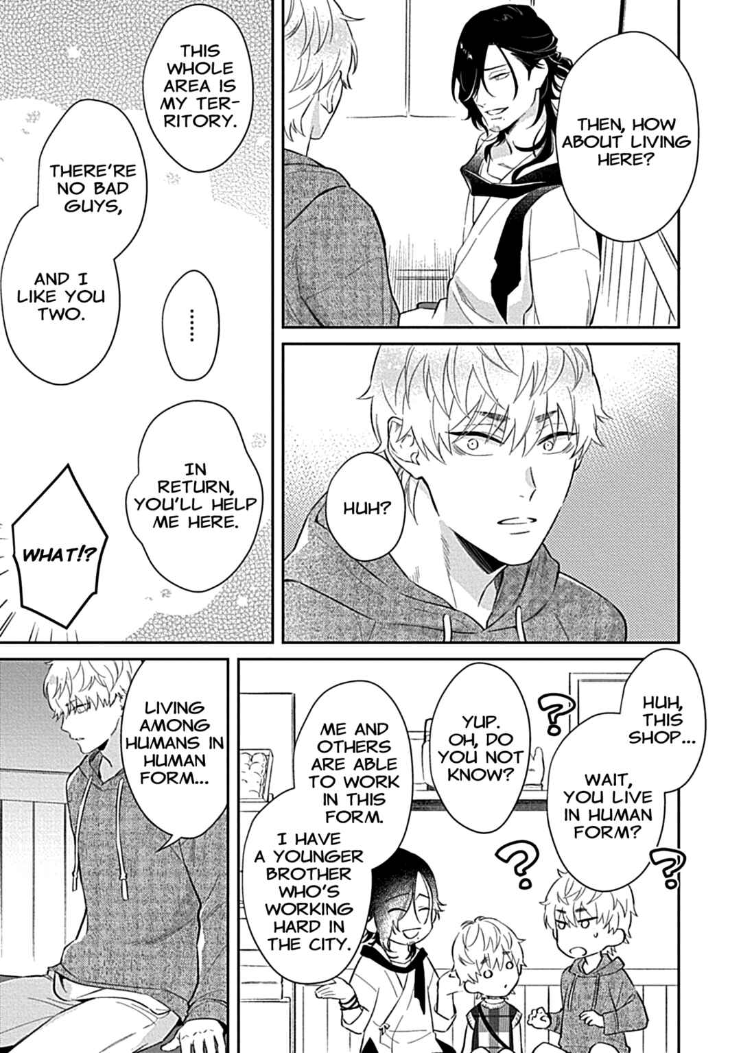 Page 21 Chapter 3 Sweet Home Mofumofu Tanuki Kyoudai to Kazoku ni Narimasu