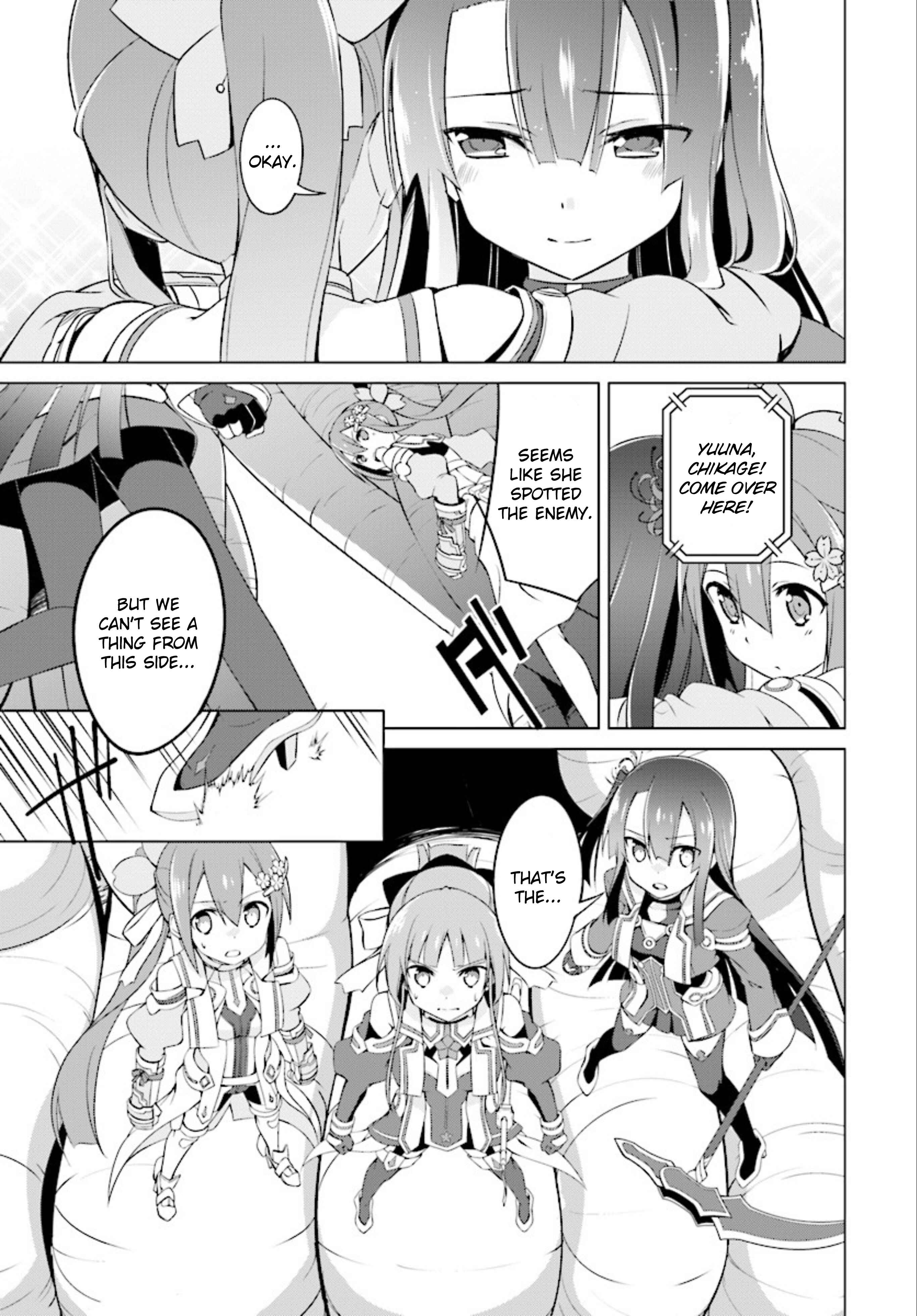 Page 4 Chapter 14.2 Nogi Wakaba wa Yuusha de Aru