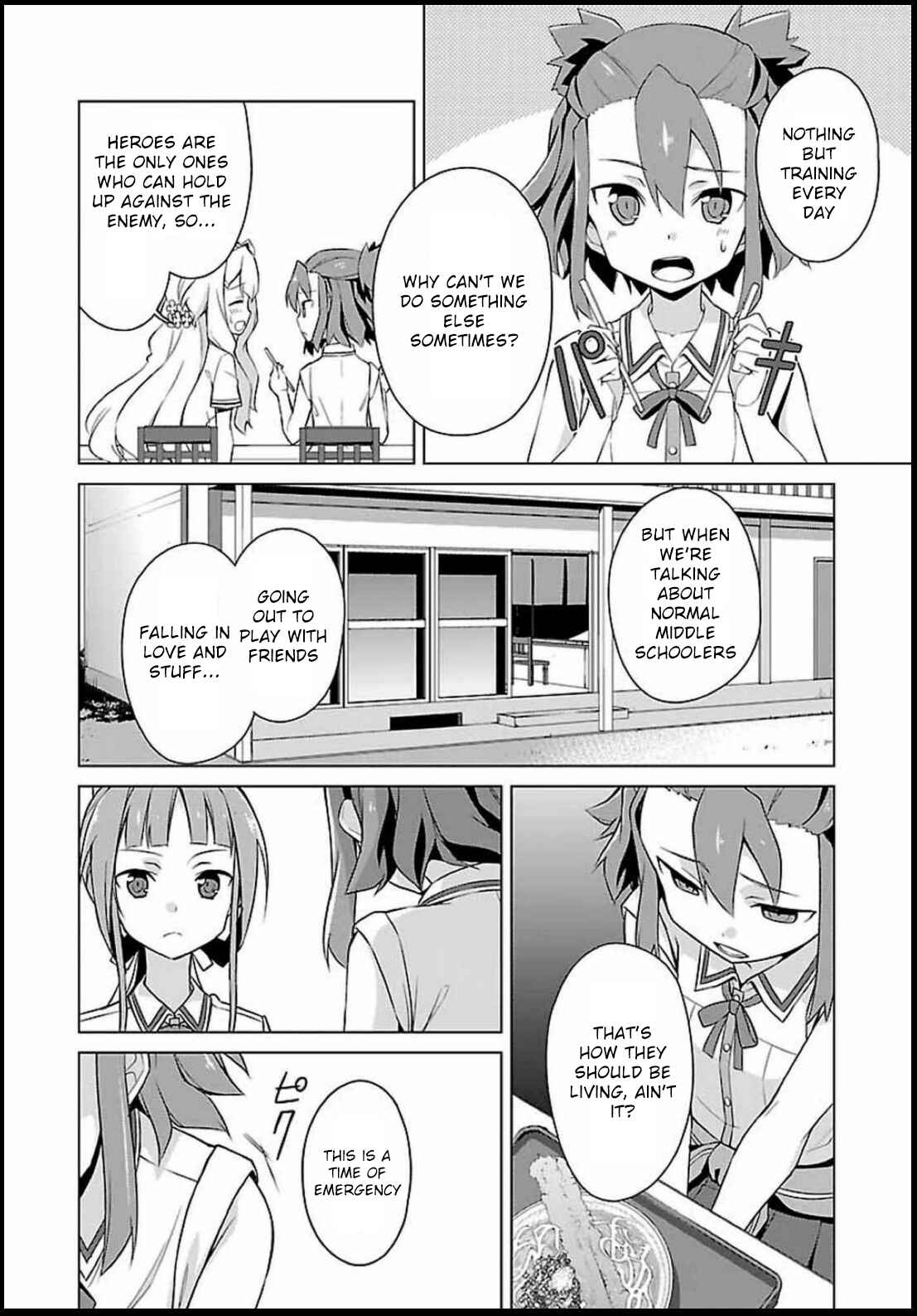 Page 13 Chapter 2 Nogi Wakaba wa Yuusha de Aru